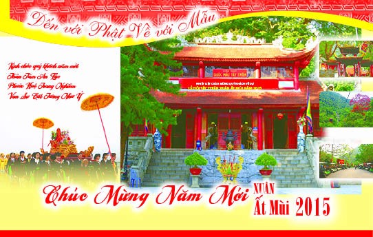 Cáp treo Tây Thiên chúc mừng năm mới 2015